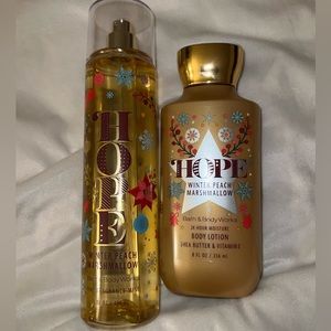 BBW Hope Body lotion and mist